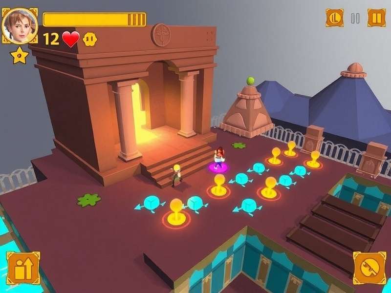 Temple Odyssey Rush Gameplay Screenshot